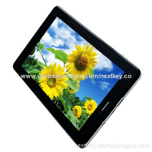 MTK8389 Quad-core 3G GSM Tablet PC, 7-inch, ARM Cortex A7 1.2GHz, 1,024 x 600P HD, 8GB Flash Memory